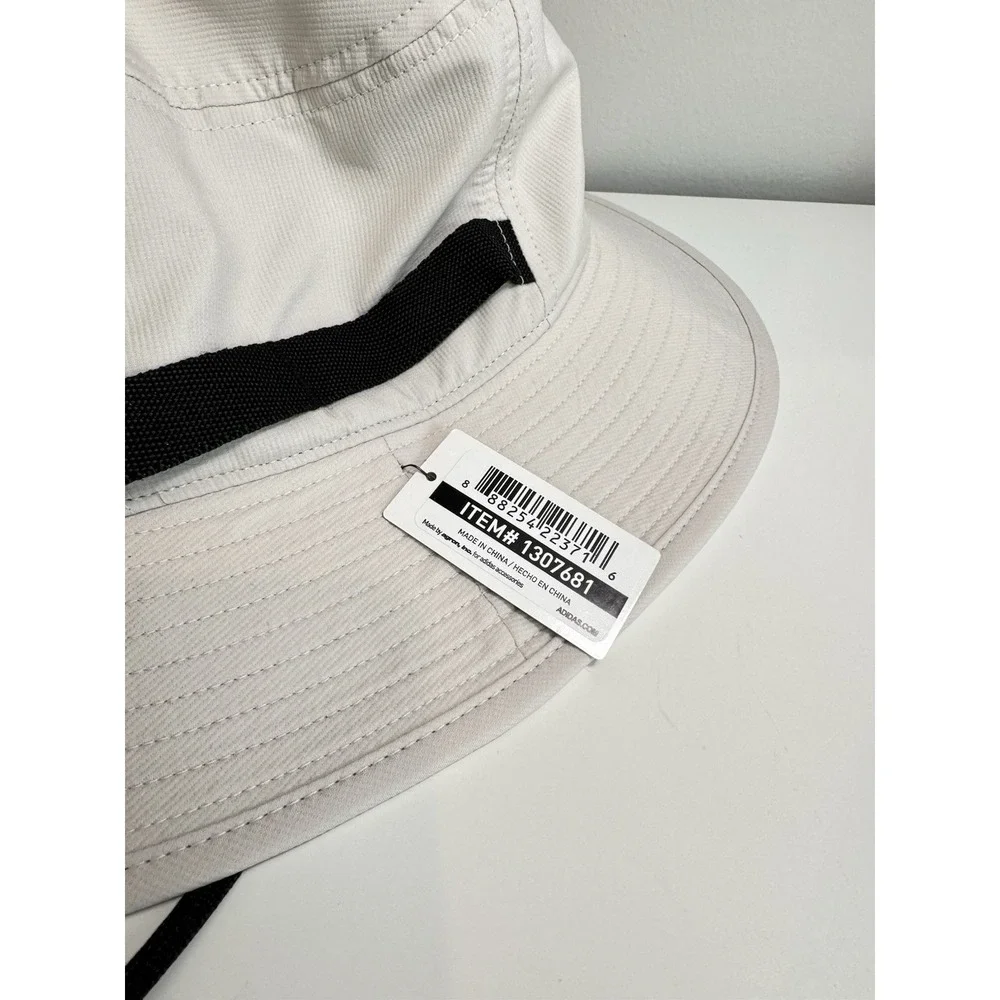 Adidas Mens 50+ Victory 4 Bucket Hat, Wonder Alumina Beige/Black, One Size